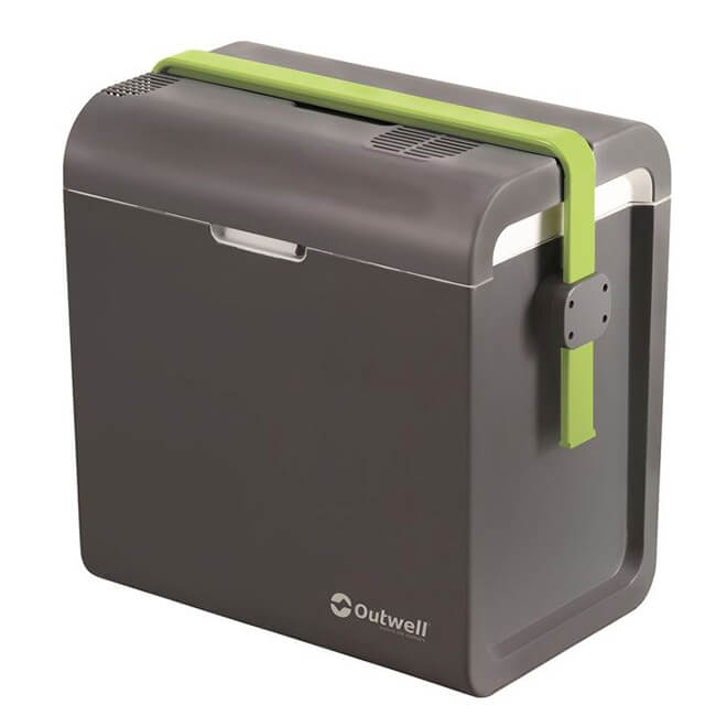 Load image into Gallery viewer, Outwell ECOcool koelbox 12V 230V grijs
