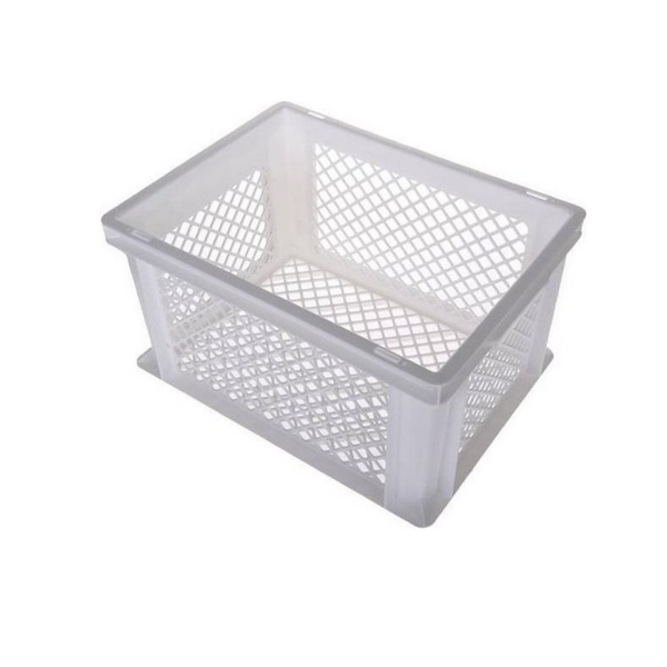 crate pvc white 26l 40x30x22cm