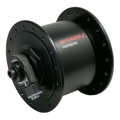 Shimano naafdynamo 6v 3 watt 32 gaats uitvalnaaf zwart