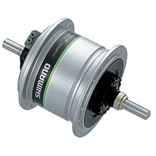 Shimano hub dynamo fixed axle 36 g silver 6v/2.4w dh-2r30-e roller brake