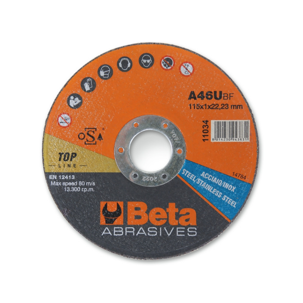 Beta Cutting disc 125mm thickness: 1mm