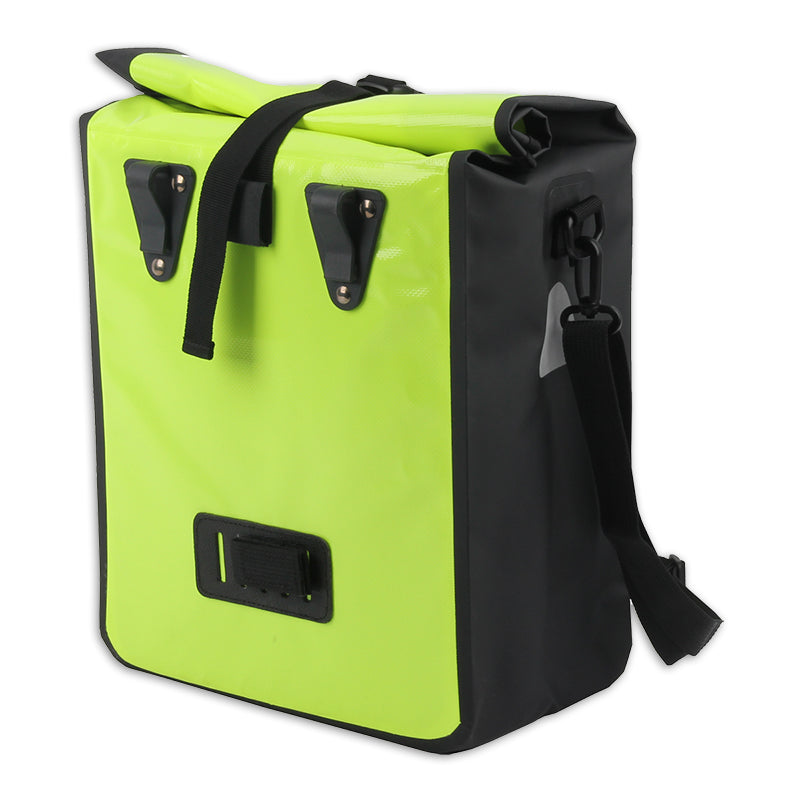 Lynx tarpaulin vally xl single bicycle bag 21l. neon yellow