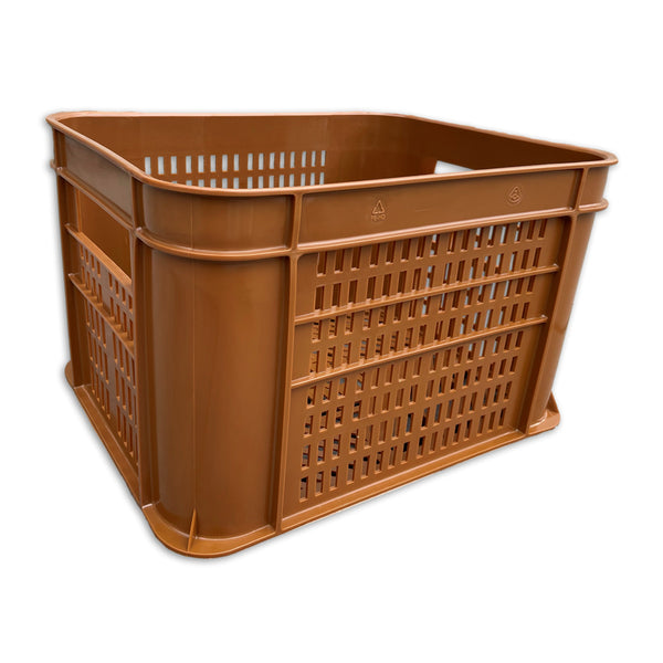 Plastic bicycle crate 30 ltr