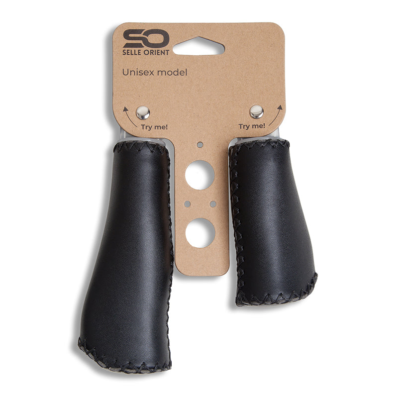 Set of handles leather 130 / 92 mm