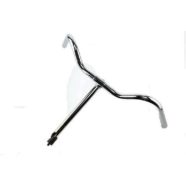 Humpert stuur 30cm chroom vast