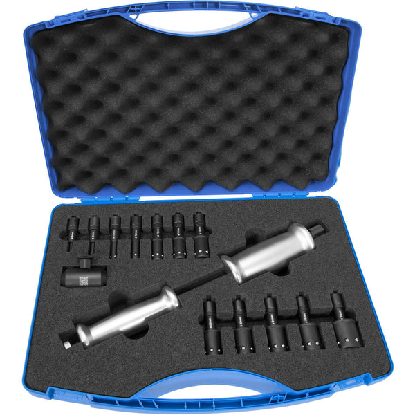 Tool case bearing removal kit 6-30mm