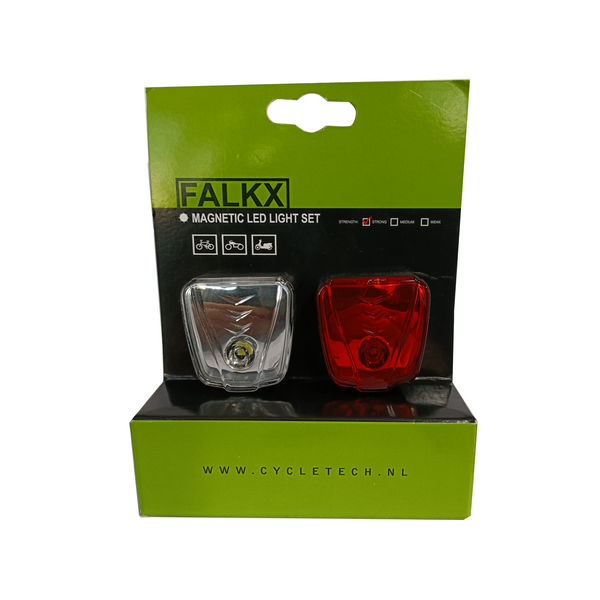 FALKX magnet lighting. Front and rear set. 0.5W led (hang packaging)