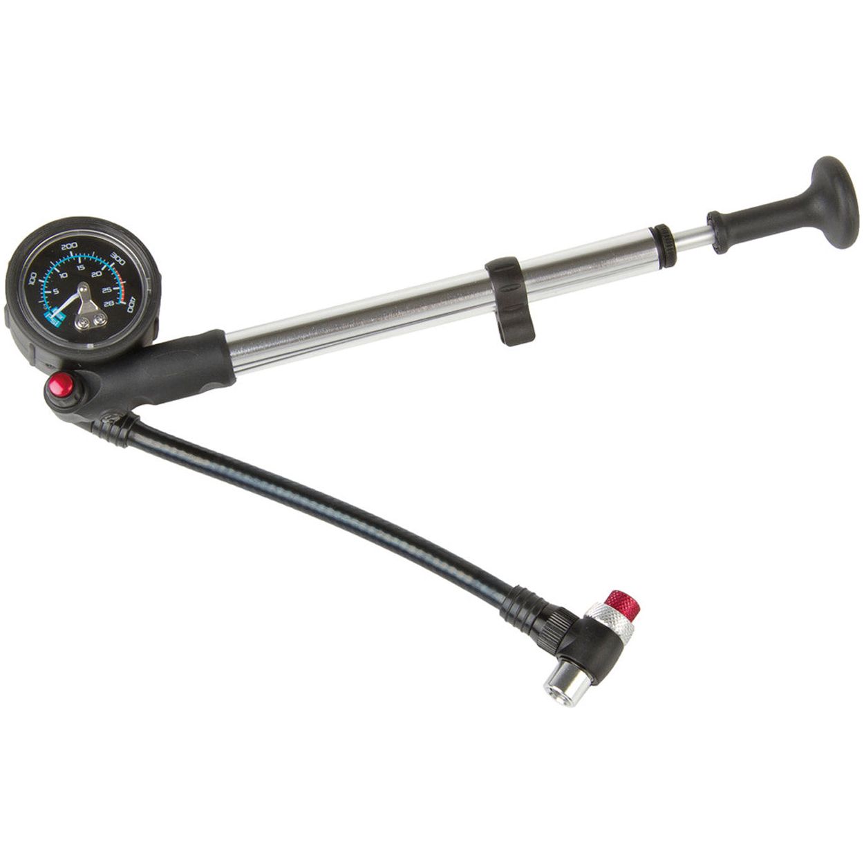Front fork pump Alu with gauge