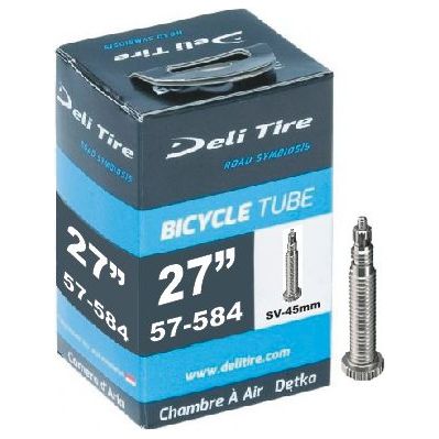 Deli tire inner tube sv19 27 inch 27.5 x 1.75/2.125 47/57-584 sv 43 mm