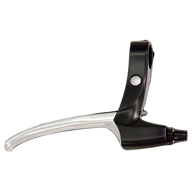 Saccon remgrepenset v-brake 4-vinger zwart zilver l217a5l3po