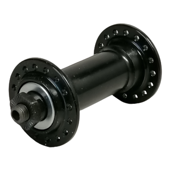 Kgs front hub 32 hole dropout black