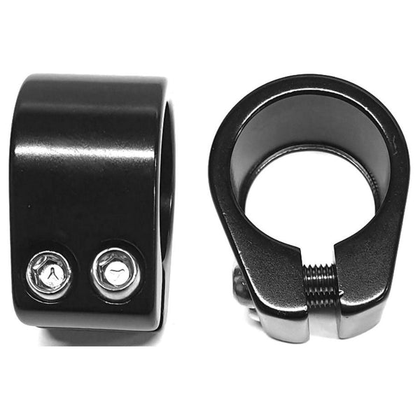 Hzb freestyle seatpost clamp black 28.6 mm 2-bolt 2001463