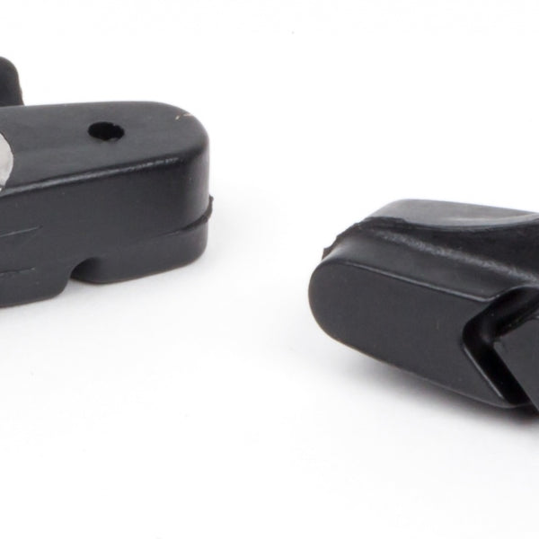 brake pads cantilever 55 x 12 mm black 2 pieces