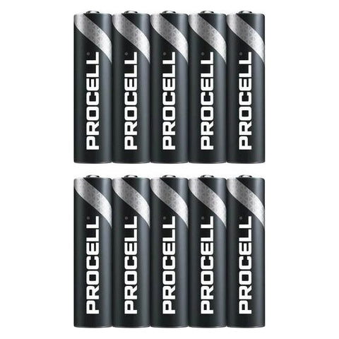 Duracell Procell AAA batteries Alkaline, 10 pieces (workshop pack)