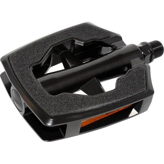 Marwi pedal set sp-890 sandblock black aluminum gloss black