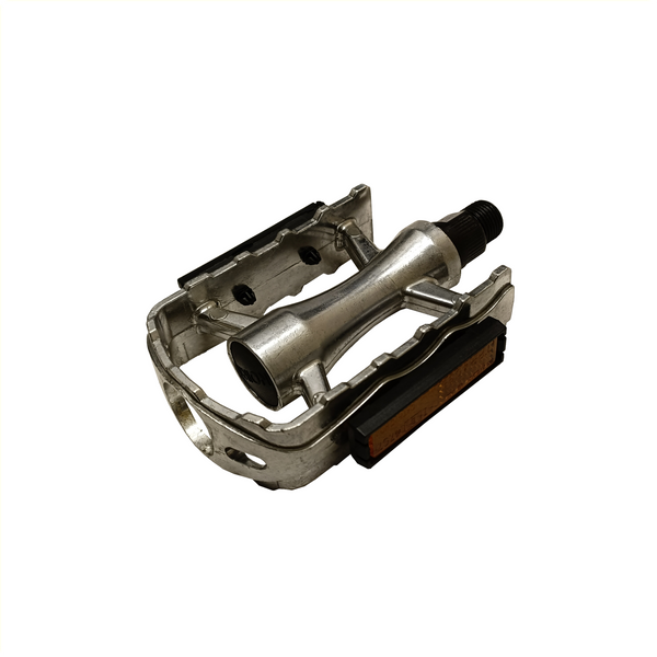Union pedals SP-610. 9/16 Aluminium, silver (hang packaging)