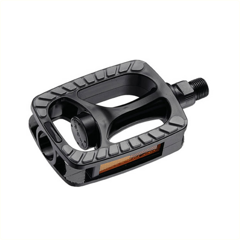 Union pedals SP-813. 9/16 Plastic, black gray non-slip (hang packaging)