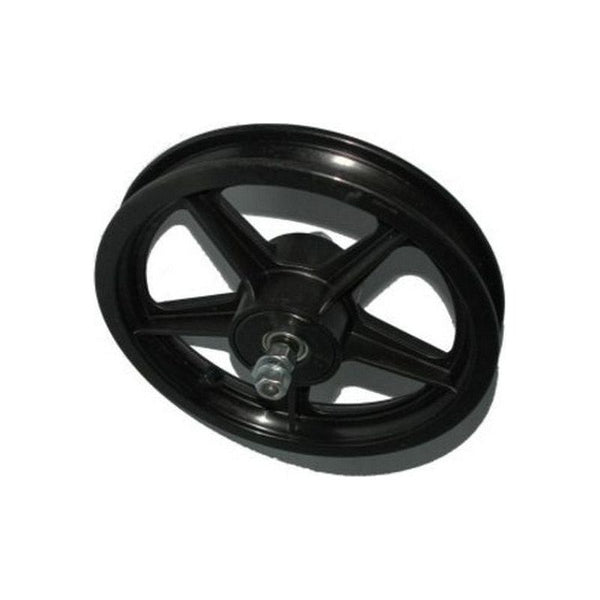 Front wheel 12 plastic black