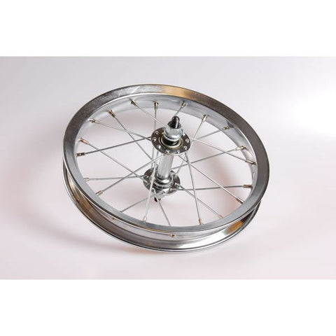 Front wheel 12 spoke chrome