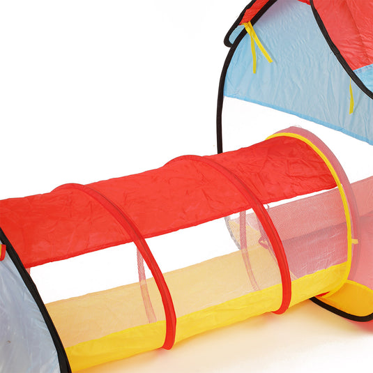 Speeltent met tunnel