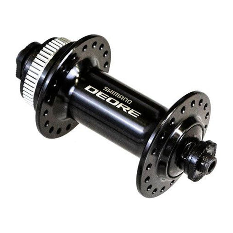 Shimano deore front hub disc centerlock 36g black dropout