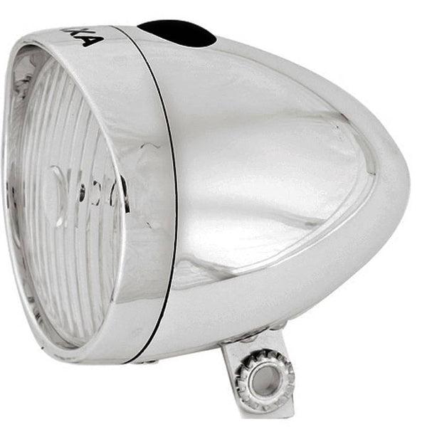 Headlight Classic LED Battery Silver