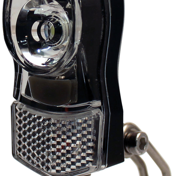 Union headlight LED black incl. battery Kroonb. UN4800