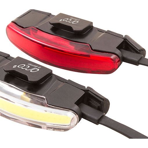Lighting set Spanninga Arco USB rechargeable