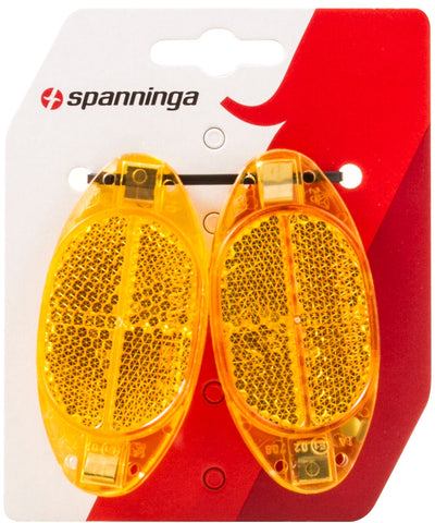 Spanninga wheel/spoke ref.(2) orange on card