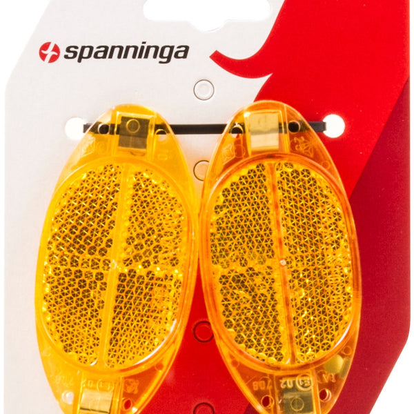 Spanninga wheel/spoke ref.(2) orange on card