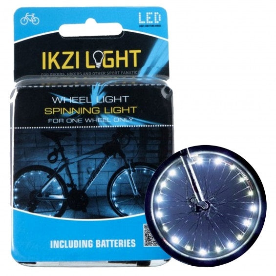 Wheel lighting IKZI for 2 wheels - blue LEDs