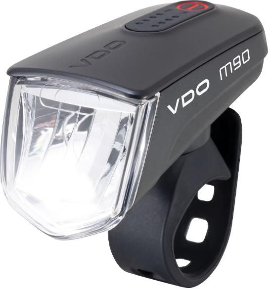 Vdo eco light m90fl headlight usb led 90lux li-on + micro usb cable