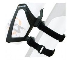 SKS Bottle Cage and SKS Bottle Mount "Anywhere" with topcage, black