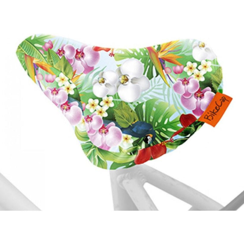 Load image into Gallery viewer, Bikecap Zadeldek Tropical Flower
