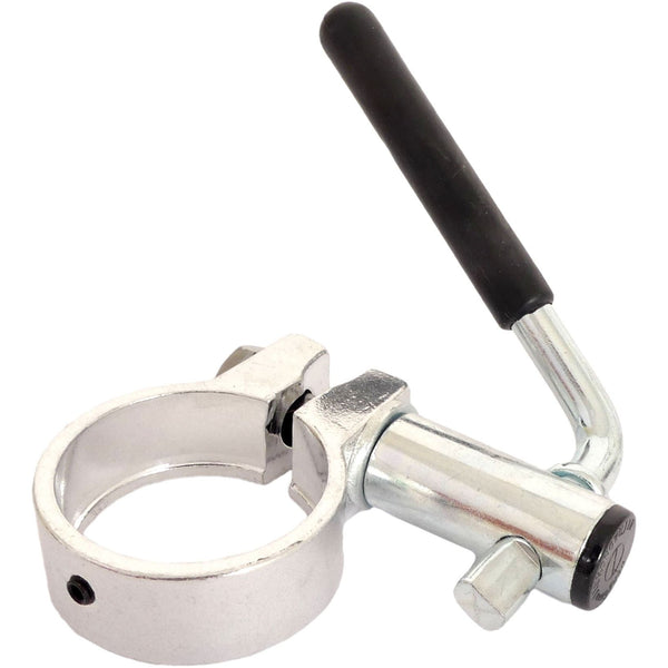 Seatpost clamp ø34.9 mm with twist lever and bolt -