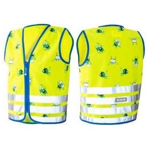 Reflective vest wowow kids goyo jacket size s yellow