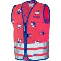 Reflective vest wowow kids goyo jacket size s pink