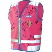 Reflective vest wowow kids comic veggie size s pink