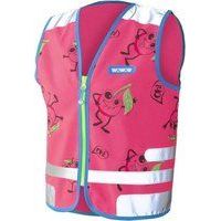 Reflective vest wowow kids comic veggie size m pink