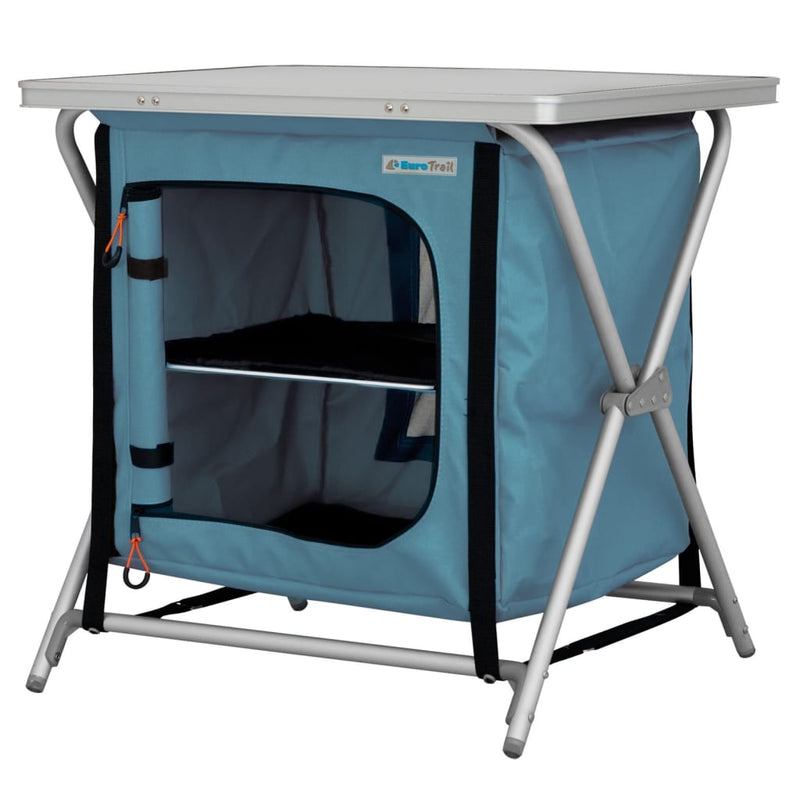 Load image into Gallery viewer, Eurotrail Campingkast Rieux 60x50x60 cm blauw

