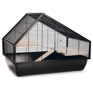 Beeztees Beeztees Knaagdierenkooi Boas 76x46x57 cm zwart