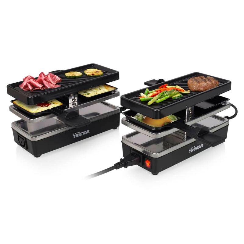 Load image into Gallery viewer, Tristar Tristar Gourmetstel RA-2742 4-persoons 800 W 23,8x10,4 cm zwart
