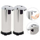VidaXL Automatische zeepdispensers infraroodsensor 600 ml 2 st