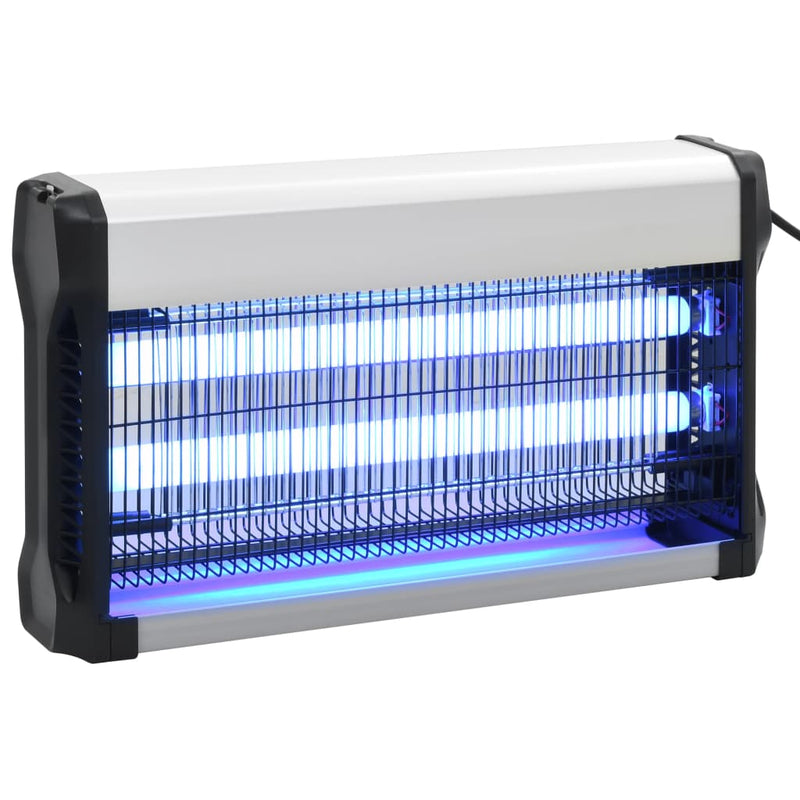 Load image into Gallery viewer, VidaXL Vliegendoder 30 W aluminium zwart
