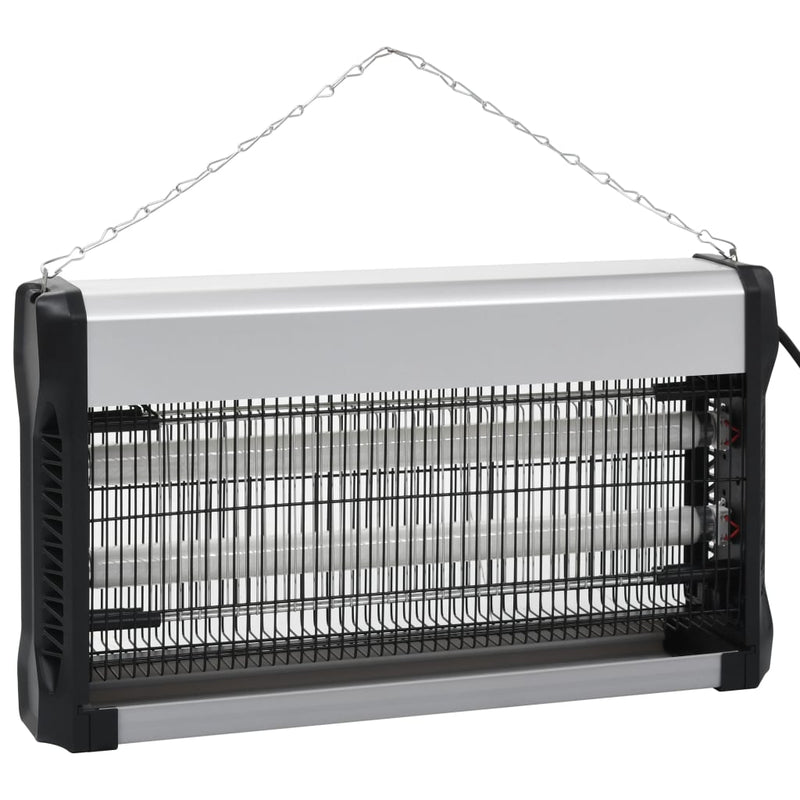 Load image into Gallery viewer, VidaXL Vliegendoder 30 W aluminium zwart

