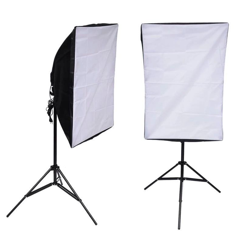 Load image into Gallery viewer, VidaXL Lampstatief 2 st met softbox
