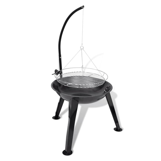 VidaXL Kolenbarbecue hangend rond