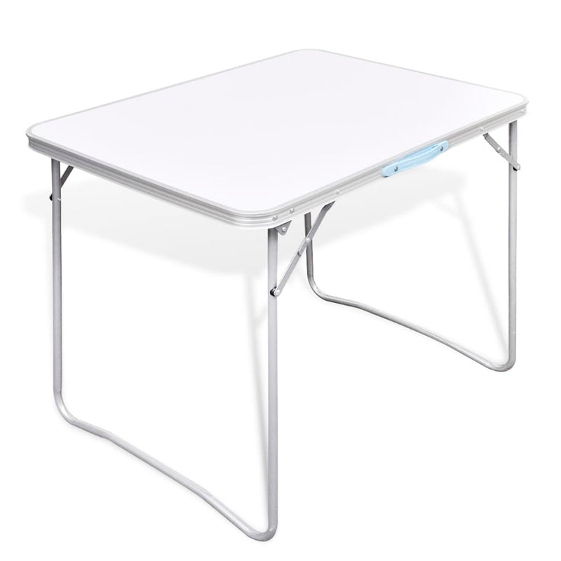 Load image into Gallery viewer, VidaXL Campingtafel inklapbaar met metalen frame 80 x 60 cm
