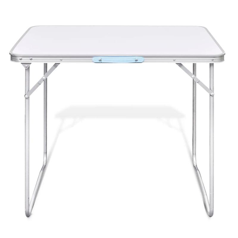 Load image into Gallery viewer, VidaXL Campingtafel inklapbaar met metalen frame 80 x 60 cm
