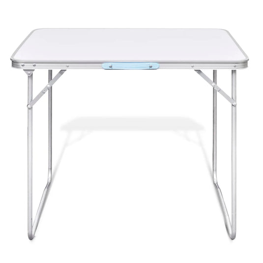 VidaXL Campingtafel inklapbaar met metalen frame 80 x 60 cm